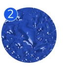 Our lacquered PVC is highly waterproof and strong.